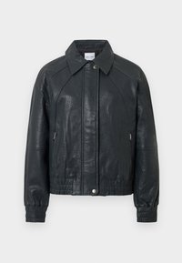 NULA - Giacca di pelle - asphalt