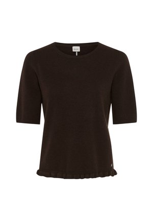 BRAX, STYLE NINA - T-shirts basic - brunette