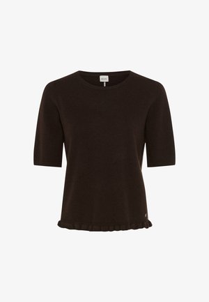 BRAX, STYLE NINA - T-shirt basic - brunette
