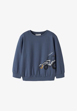 Name it, NMMPBASIL LS NREG SWE BRU - Sweatshirt - vintageindigo blue