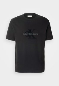 Calvin Klein Jeans MONOLOGO TEE - T-shirt print - black