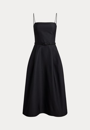 Lauren Ralph Lauren, BELTED FAILLE COCKTAIL DRESS - Koktejlové šaty / šaty na párty - black