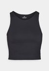 C-TECH SOFT TOUCH CROP  - Top - black