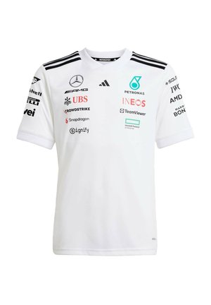 AMG PETRONAS FORMULA ONE DRIVER - T-shirt con stampa - white   black