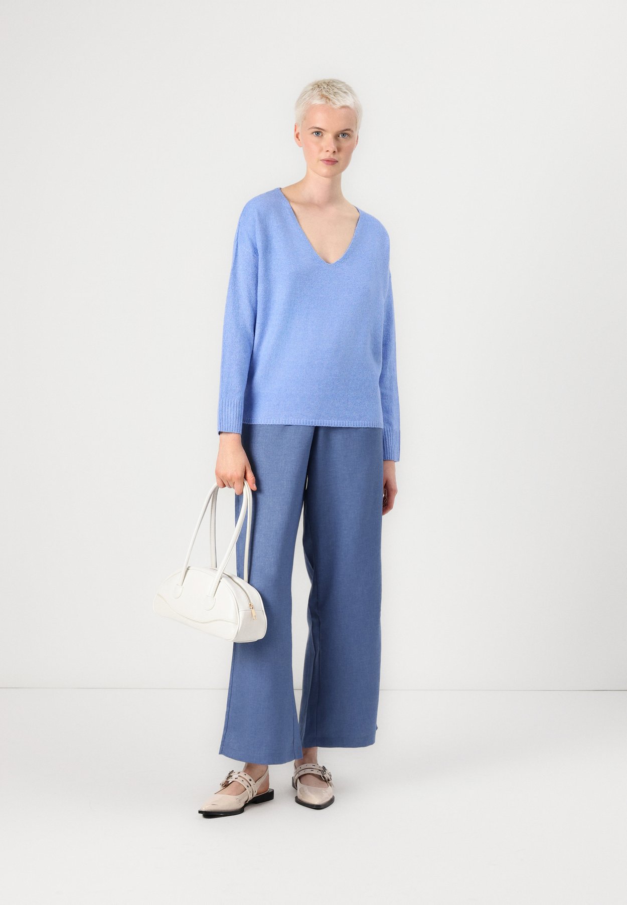 ONLRICA LIFE L/S V-NECK PULLO KNT NOOS