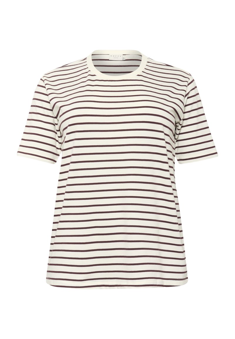 Kaffe Curve T-shirt print crème Kaffe Curve T-shirt print crème