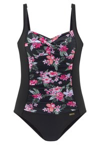 LASCANA SANTINI - Uimapuku - black pink