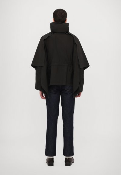 Henrik Vibskov UNCUT SHORT UNISEX - Jachetă parka - black