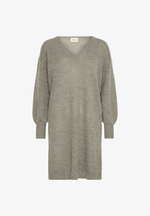 Fransa ERETTA - Jumper dress - dusty olive melange