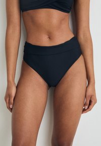 LASCANA - PANTS BAND - Bikini bottoms - black Thumbnail Image 1