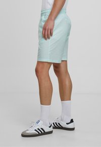 Urban Classics SEERSUCKER - Shorts - frostmint