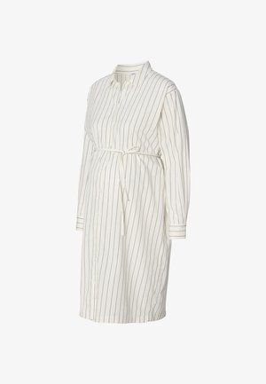 Noppies, DIEGO - Skjortekjole - cream thin stripe