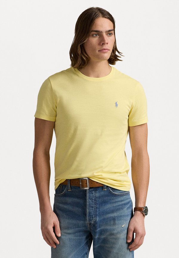 CUSTOM SLIM FIT JERSEY CREWNECK T-SHIRT - Basic T-shirt - resort gold