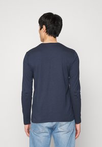 Marc O'Polo LONG SLEEVE CLASSIC - Camisola de manga comprida - total eclipse