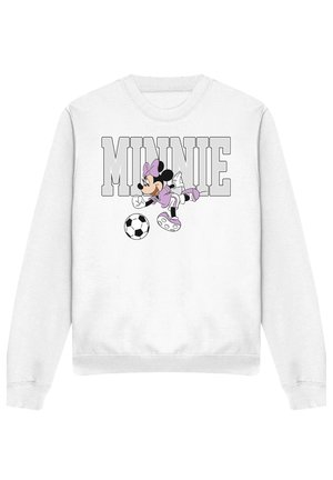 Disney, MINNIE MOUSE FOOTBALL KICK - Sweatshirt - white