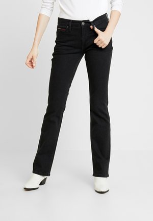 Bootcut jeans - black denim