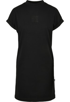 Urban Classics Jersey dress - black/black