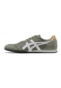 Unselected, burnt olive white