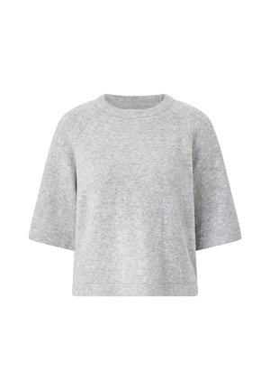 Ellos Collection, GESTRICKTER PULLOVER. - Basic T-shirt - light grey