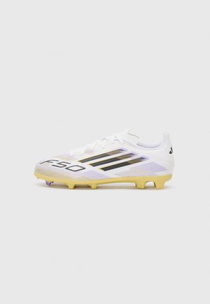 F50 LEAGUE - Scarpe da calcetto con tacchetti - ftwr white/core black/gold-coloured