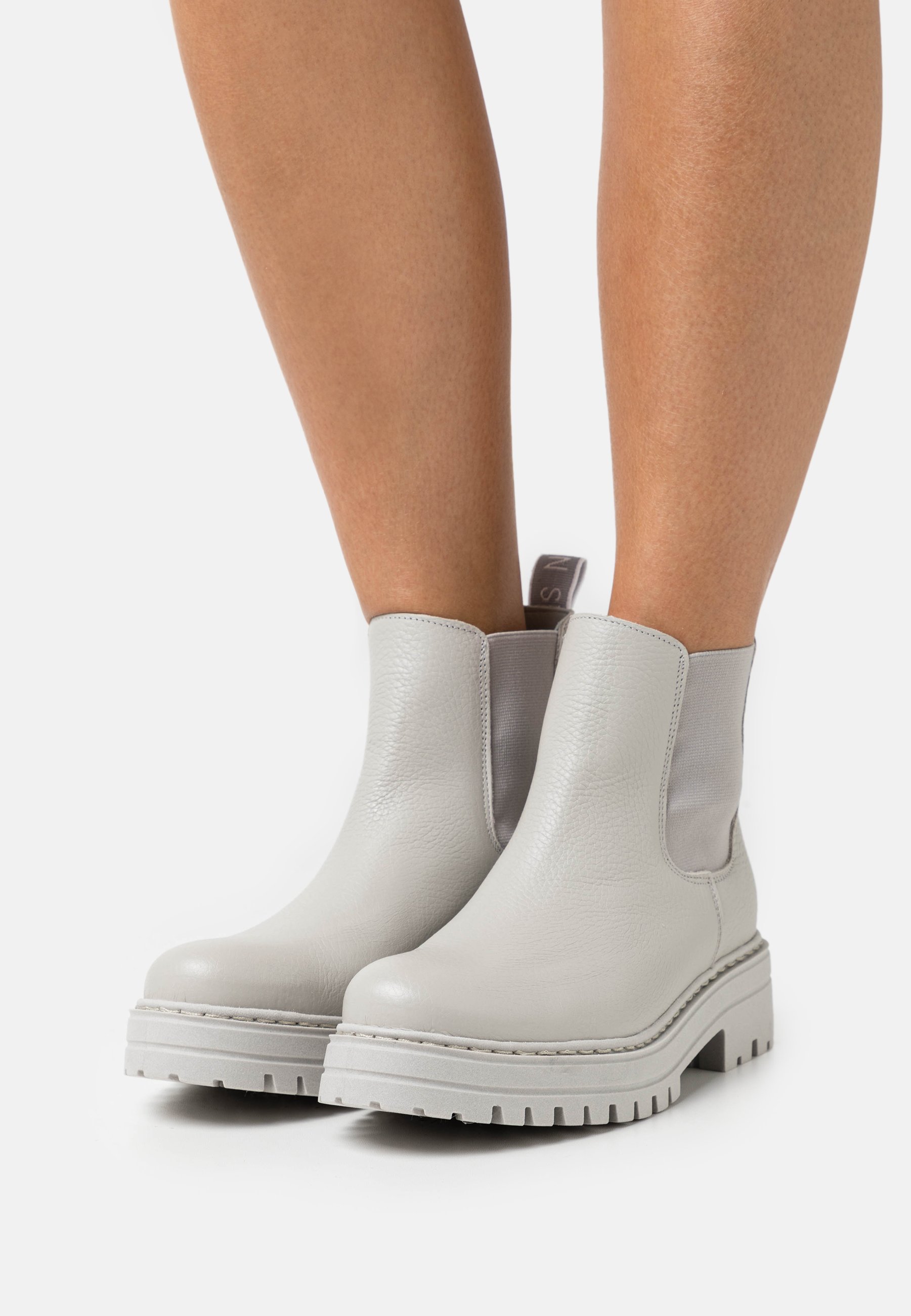 Steven PIXIES - Botines con light grey/gris claro - Zalando.es