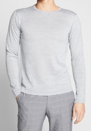 Strickpullover - light grey