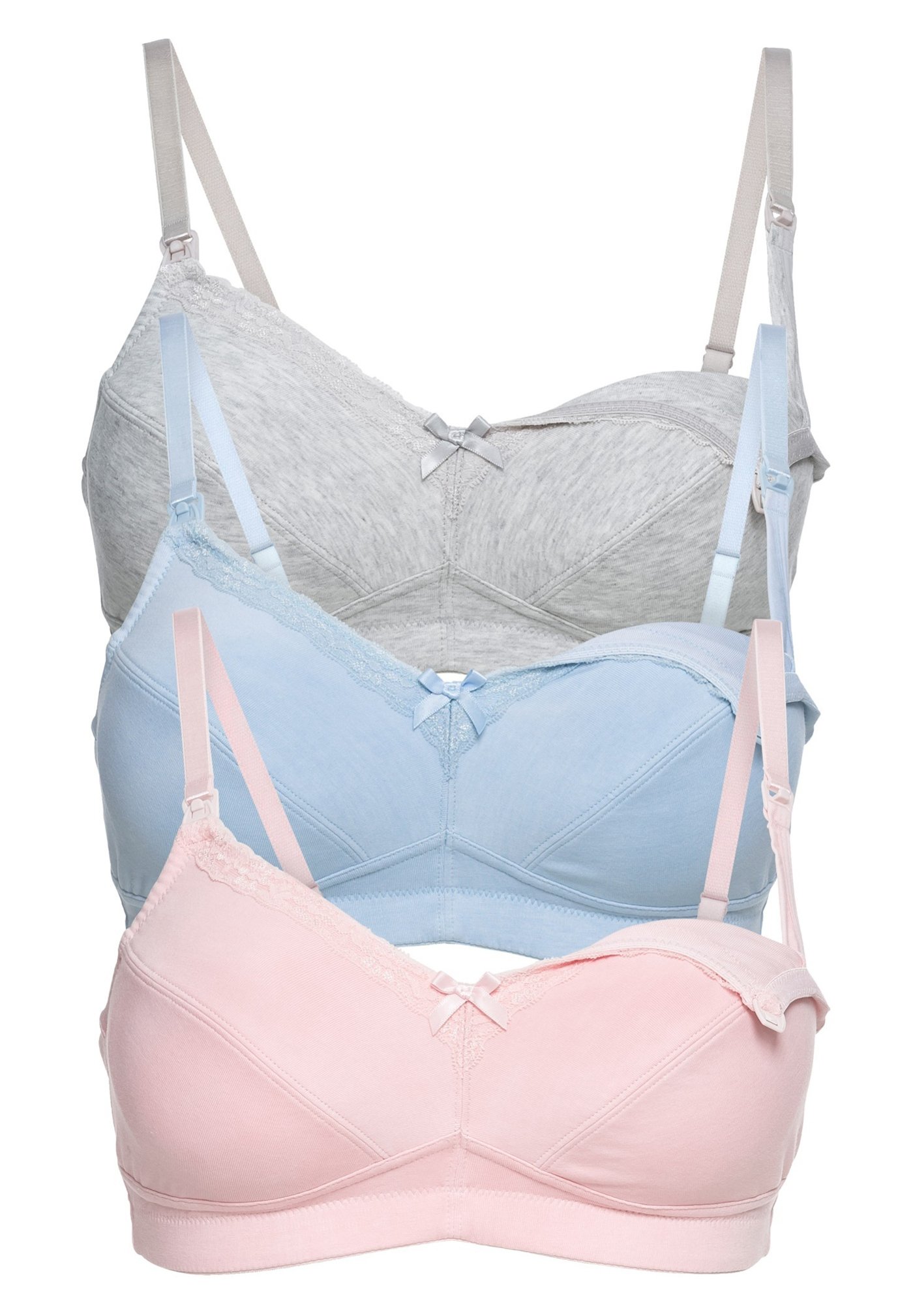 bonprix Reggiseno - pink/blue/gray/multicolore - Zalando.it
