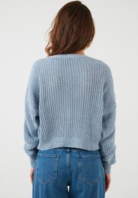LELA REGULAR FIT - Cardigan - light blue