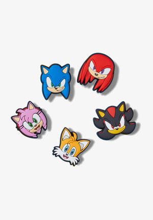 Crocs JIBBITZ SONIC THE HEDGE HOG 5PCK UNISEX - Otros accesorios - multi