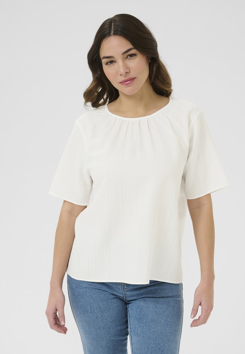 Kaffe KAPAULINA - Blouse - chalk cc