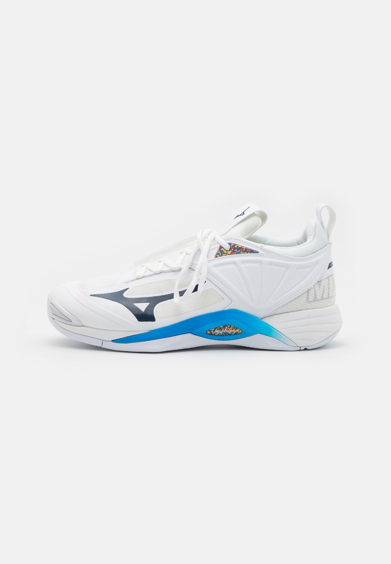 Mizuno WAVE MOMENTUM 2 Volleyball shoes white/spellbound/blue/white