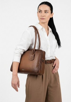 Burkely, UNISEX - Mallette - cognac
