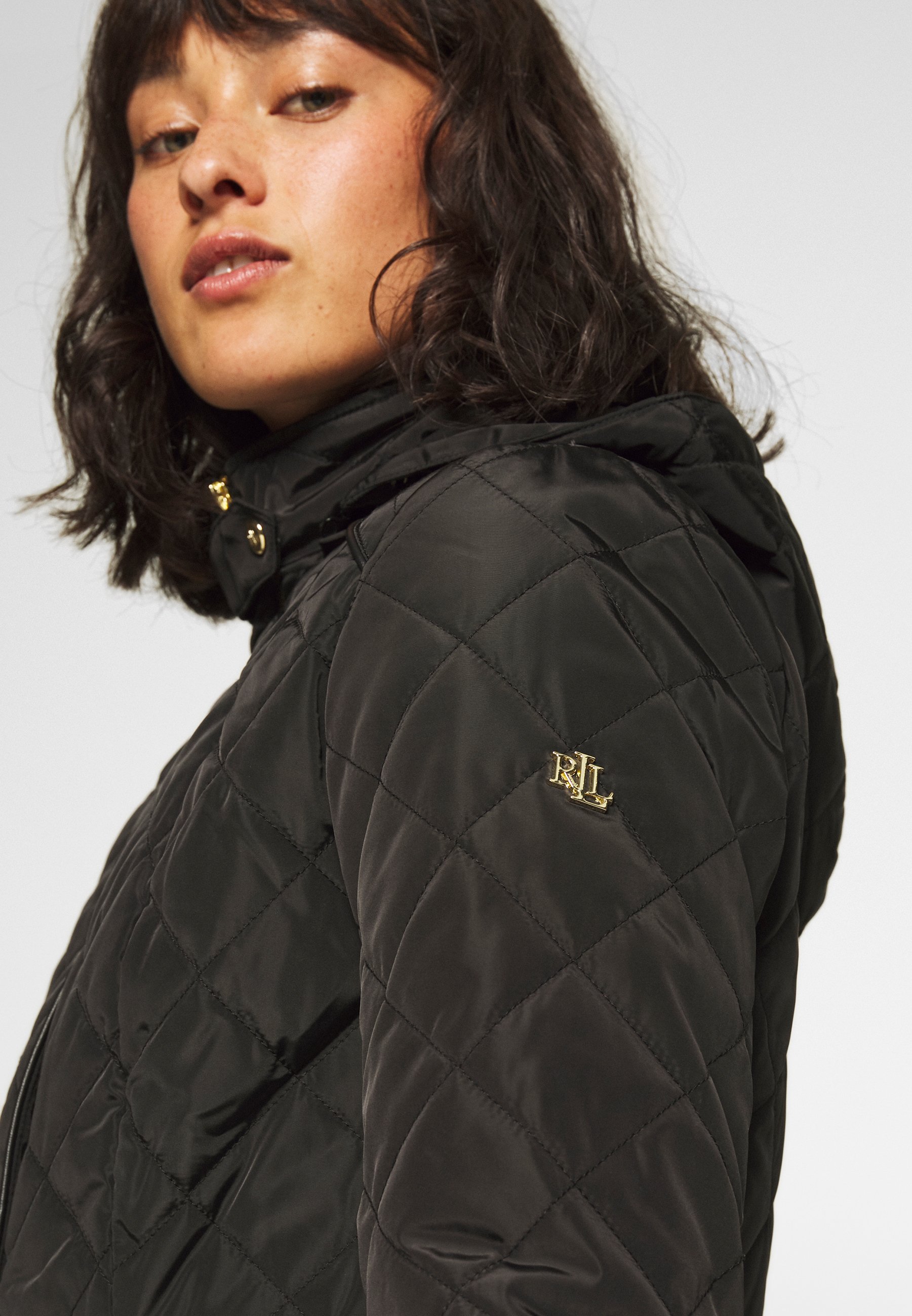 ralph lauren petite quilted jacket