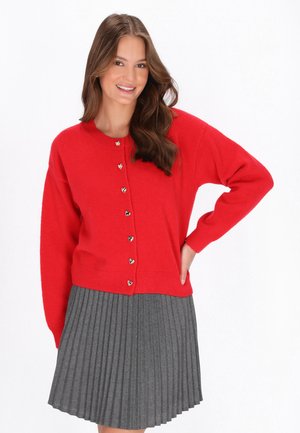 Cardigan - red