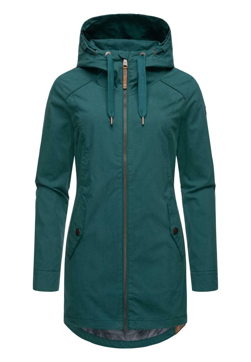 Ragwear - MONDDA - Regenjacke / wasserabweisende Jacke - dark green, Vergrößern