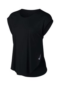 Nike Performance Triko s potiskem - black