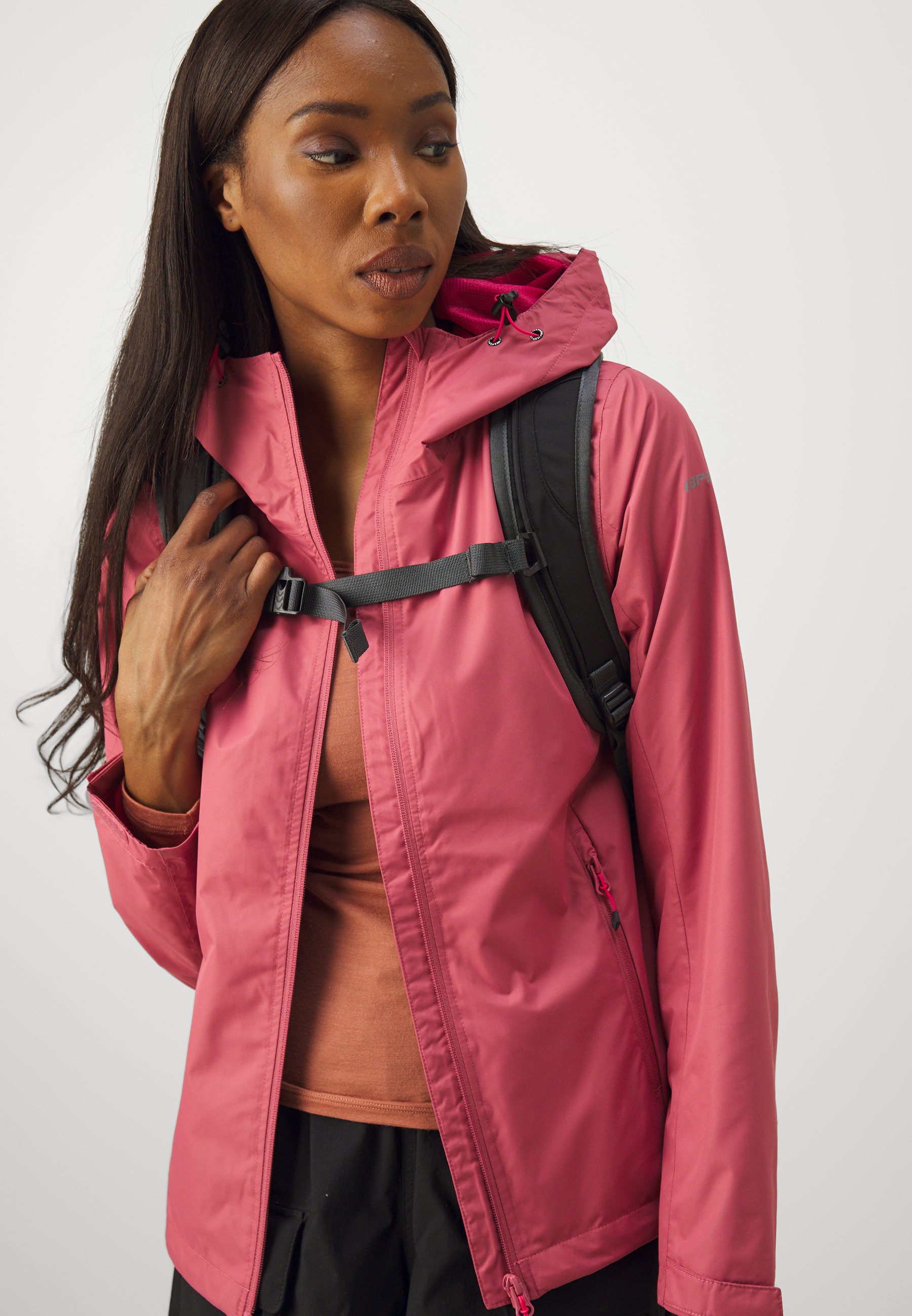 Icepeak BRANCHVILLE - Waterproof jacket - raspberry/pink - Zalando