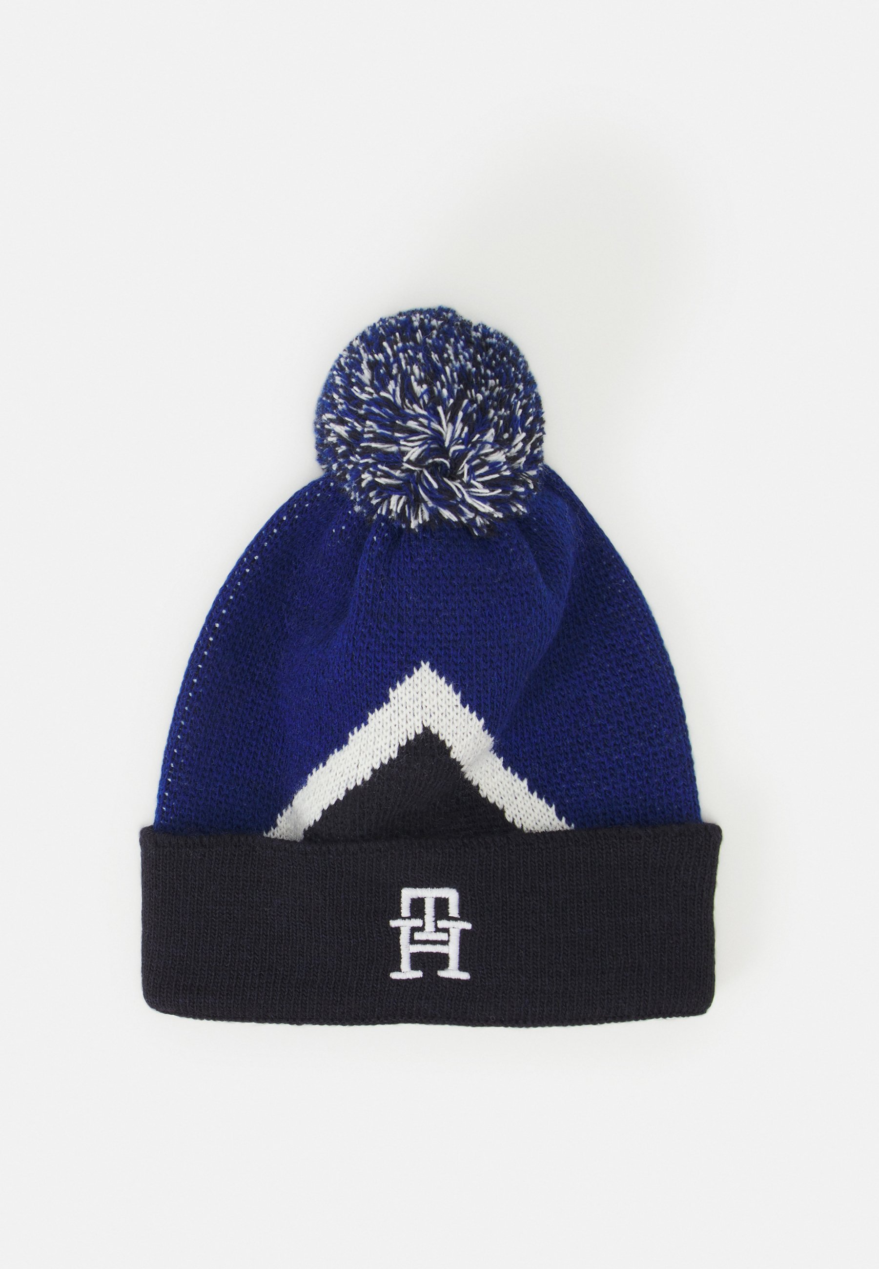 tommy hilfiger pom beanie
