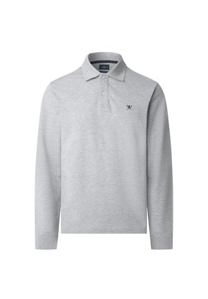 SLIM FIT LOGO - Poloshirt - light grey marl