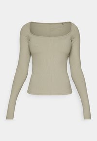 STUDIO BALLERINA LONG SLEEVE - Tops ar garām piedurknēm - vetiver