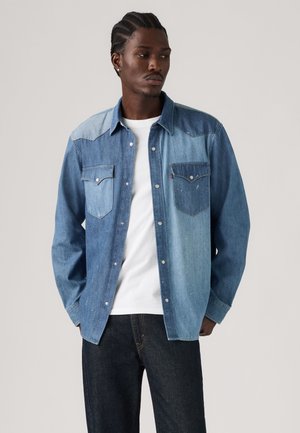 Levi's®, FRONT YOKE RELAXED WESTERN - Риза - multi blue