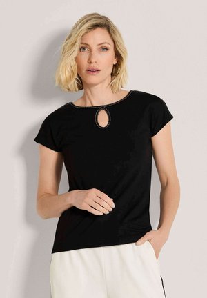 MADELEINE, MADELEINE SHIRT CUT-OUT-SHIRT MIT SCHMUCKBAND - Blouse - black   gold