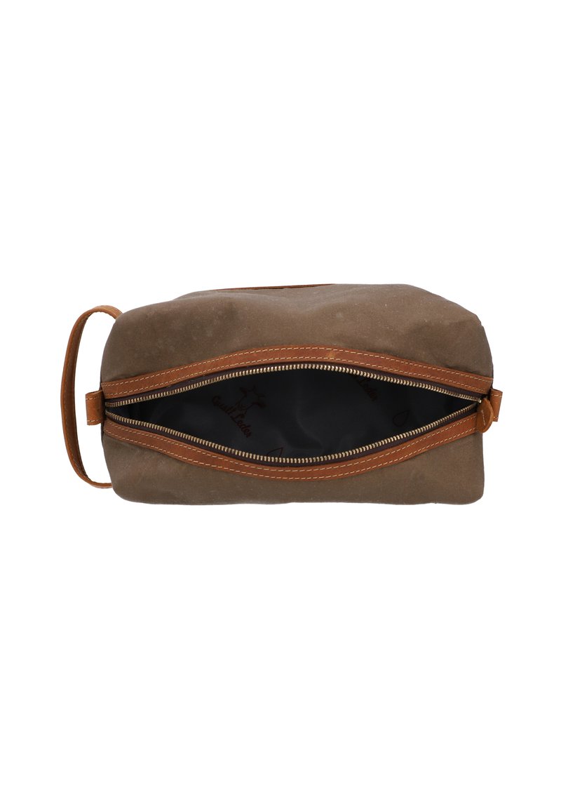 Damen Handtaschen | Gusti Leder Kosmetiktasche khaki - SC36709 Damen Handtaschen | Gusti Leder Kosmetiktasche khaki - SC36709