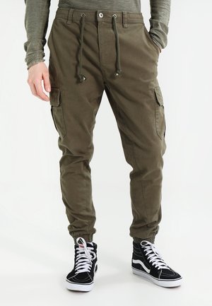 Cargobukser - khaki