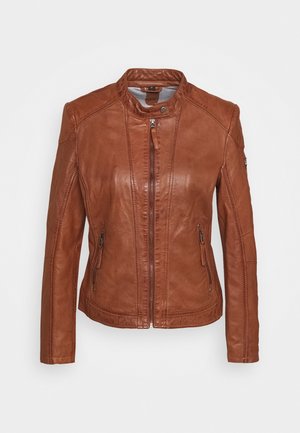 Læderjakker - cognac