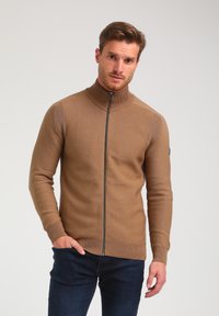 Cardigan - khaki brown