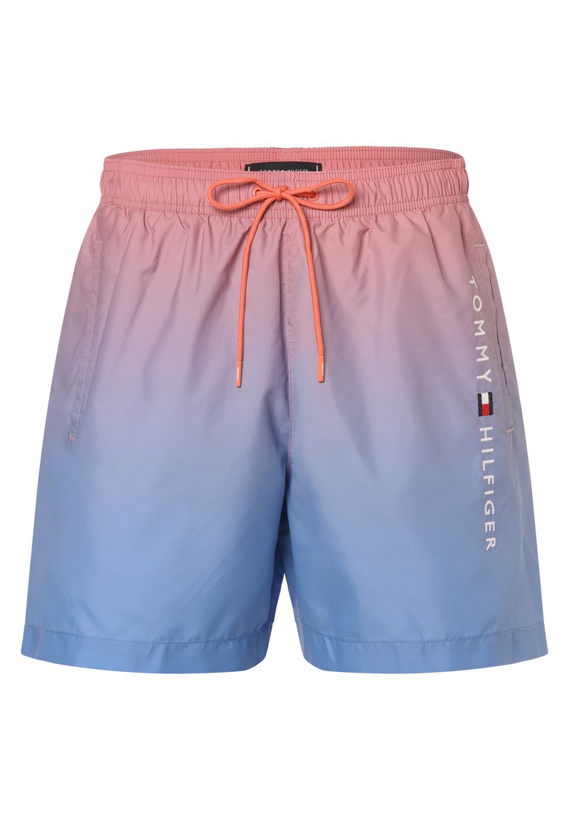 Tommy Hilfiger MEDIUM  - Badeshorts - ombre coral blossomblue spell