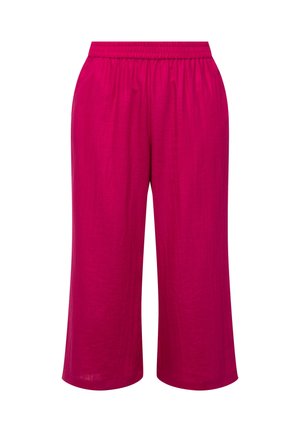 Ulla Popken WIDE ELASTIC WAIST - Shorts - light heather