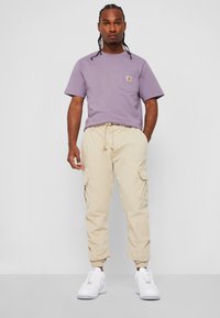 Urban Classics CARGO JOGGING PANTS - Cargo trousers - sand