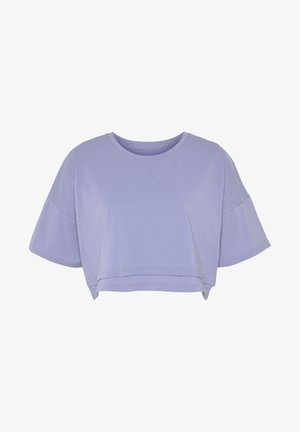 LASCANA, KURZARM - Basic T-shirt - blau